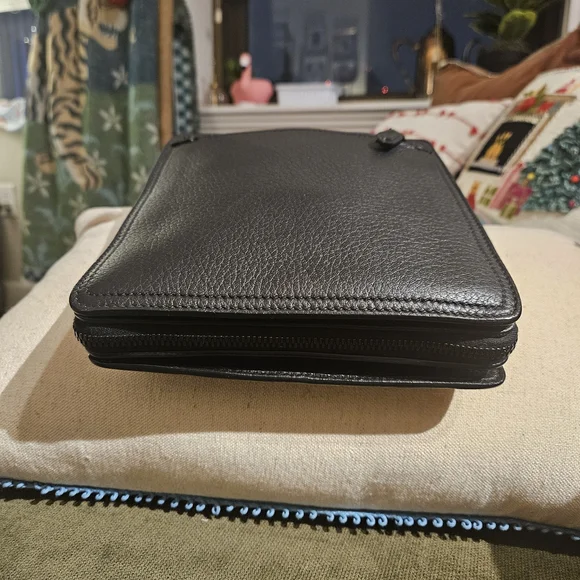 Salvatore Ferragamo Black Duffel Bag